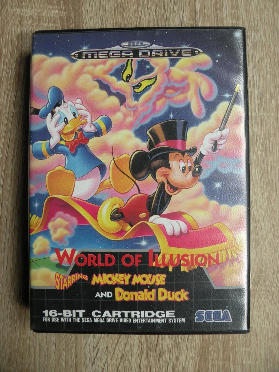 Jeu Sega Megadrive World of illusion (MD)